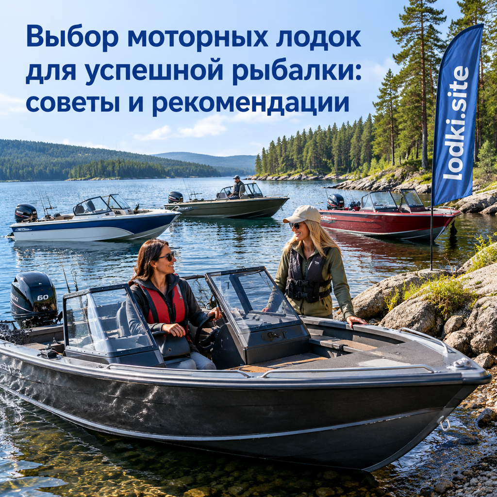 Выбор моторных лодок для успешной рыбалки: советы и рекомендации