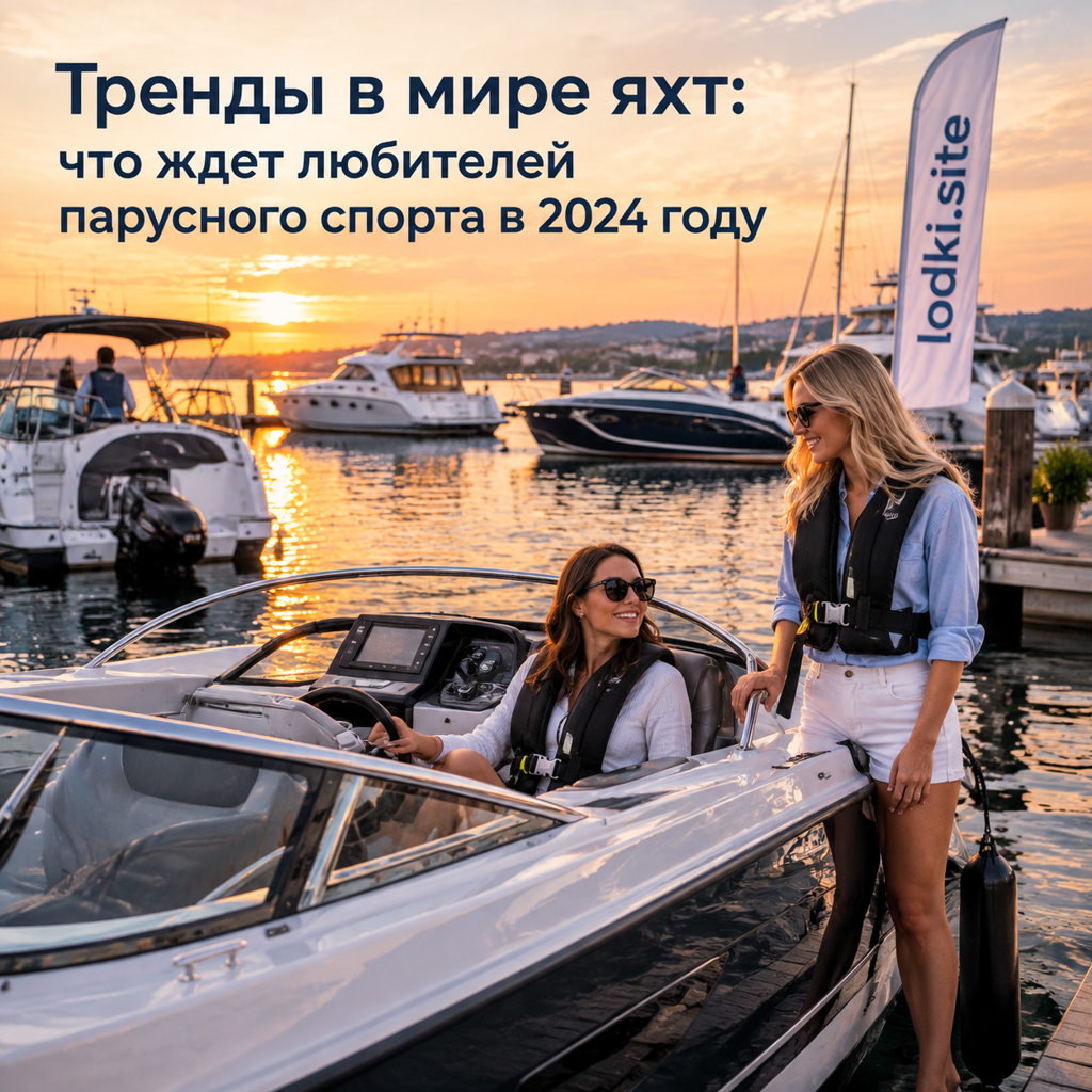 Тренды в мире яхт: что ждет любителей парусного спорта в 2024 году