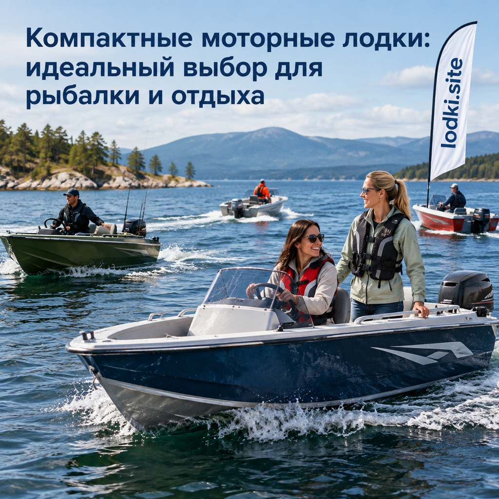 Компактные моторные лодки: идеальный выбор для рыбалки и отдыха