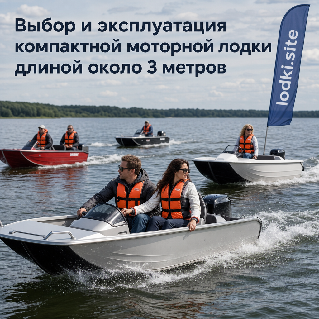 Выбор и эксплуатация компактной моторной лодки длиной около 3 метров