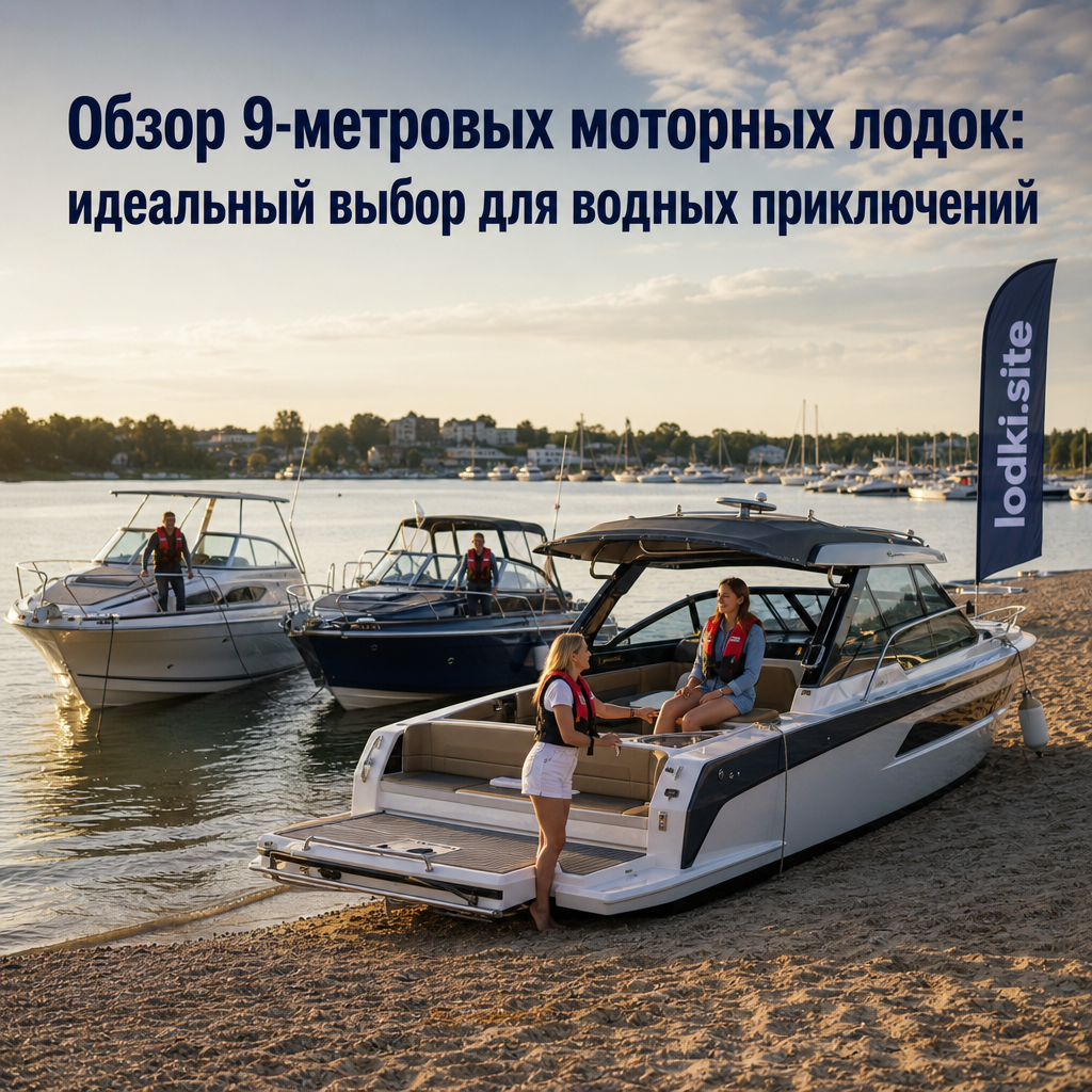 Обзор 9-метровых моторных лодок: идеальный выбор для водных приключений