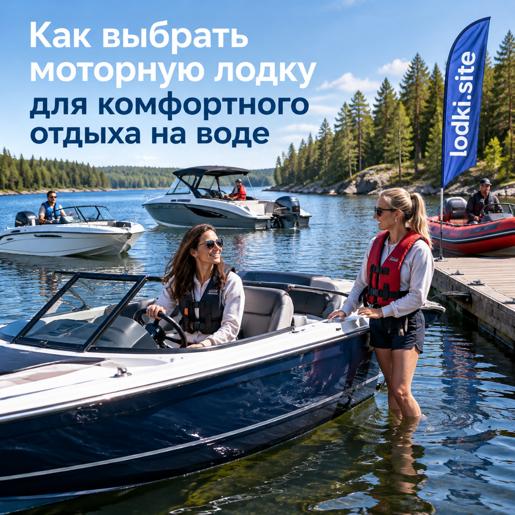 Как выбрать моторную лодку для комфортного отдыха на воде