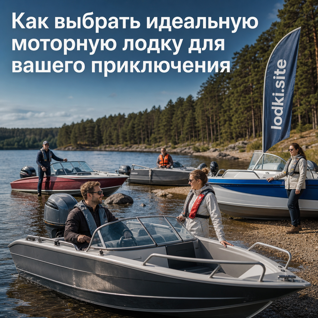 Как выбрать идеальную моторную лодку для вашего приключения