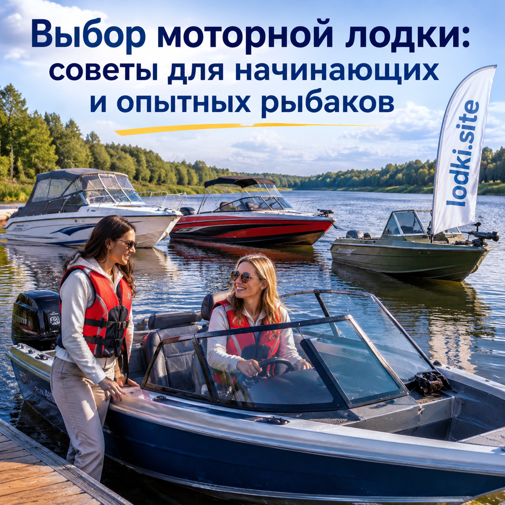 Выбор моторной лодки: советы для начинающих и опытных рыбаков