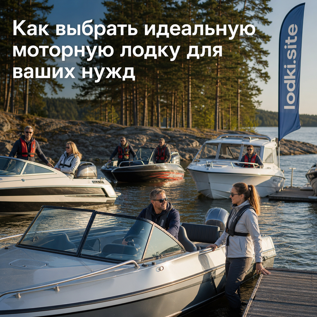 Как выбрать идеальную моторную лодку для ваших нужд