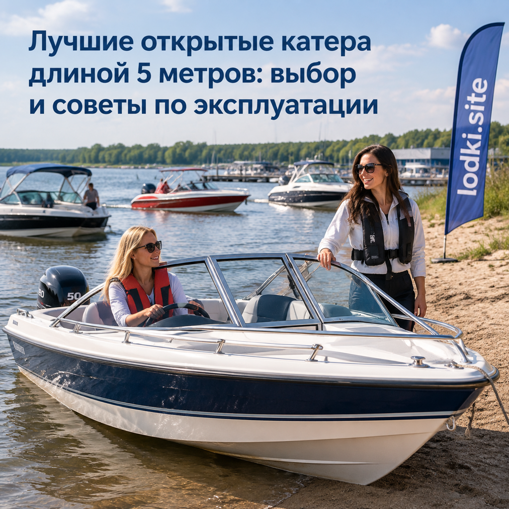 Лучшие открытые катера длиной 5 метров: выбор и советы по эксплуатации
