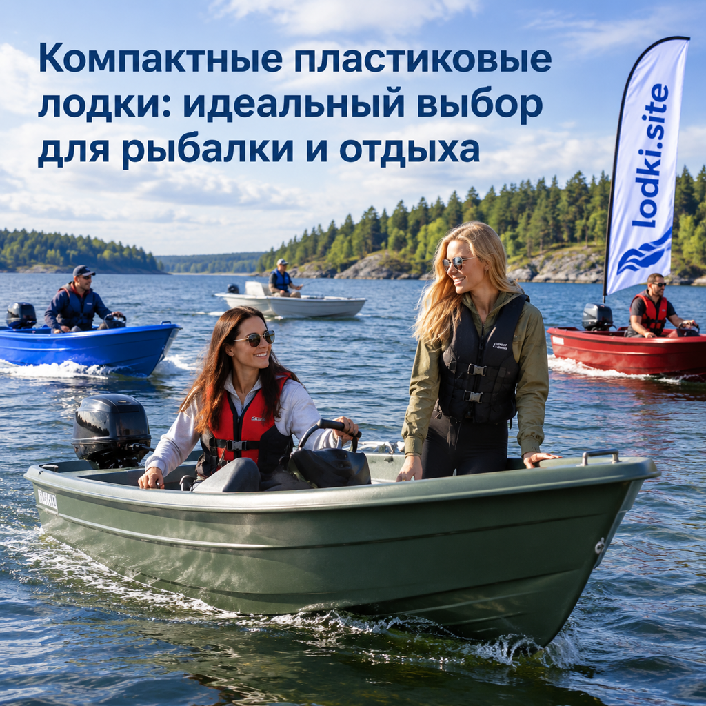 Компактные пластиковые лодки: идеальный выбор для рыбалки и отдыха