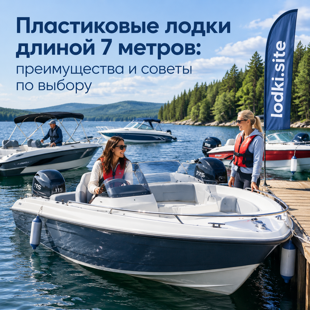 Пластиковые лодки длиной 7 метров: преимущества и советы по выбору