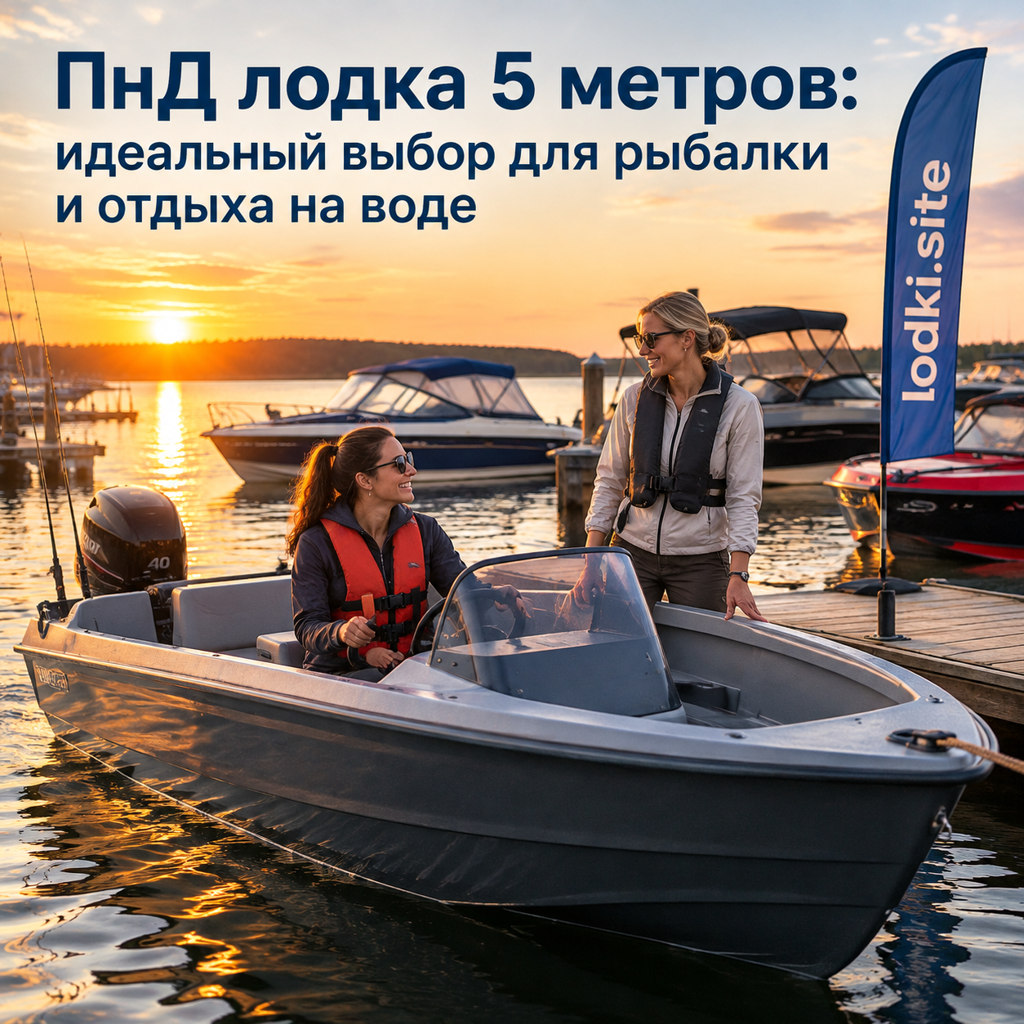 ПнД лодка 5 метров: идеальный выбор для рыбалки и отдыха на воде