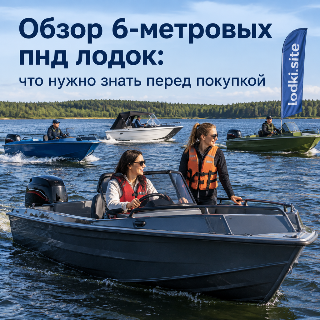 Обзор 6-метровых пнд лодок: что нужно знать перед покупкой