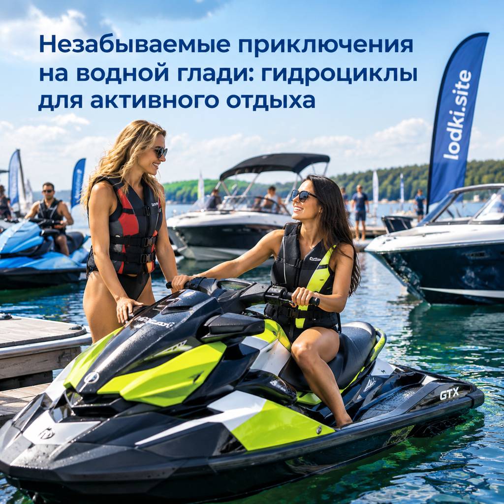 Незабываемые приключения на водной глади: гидроциклы для активного отдыха