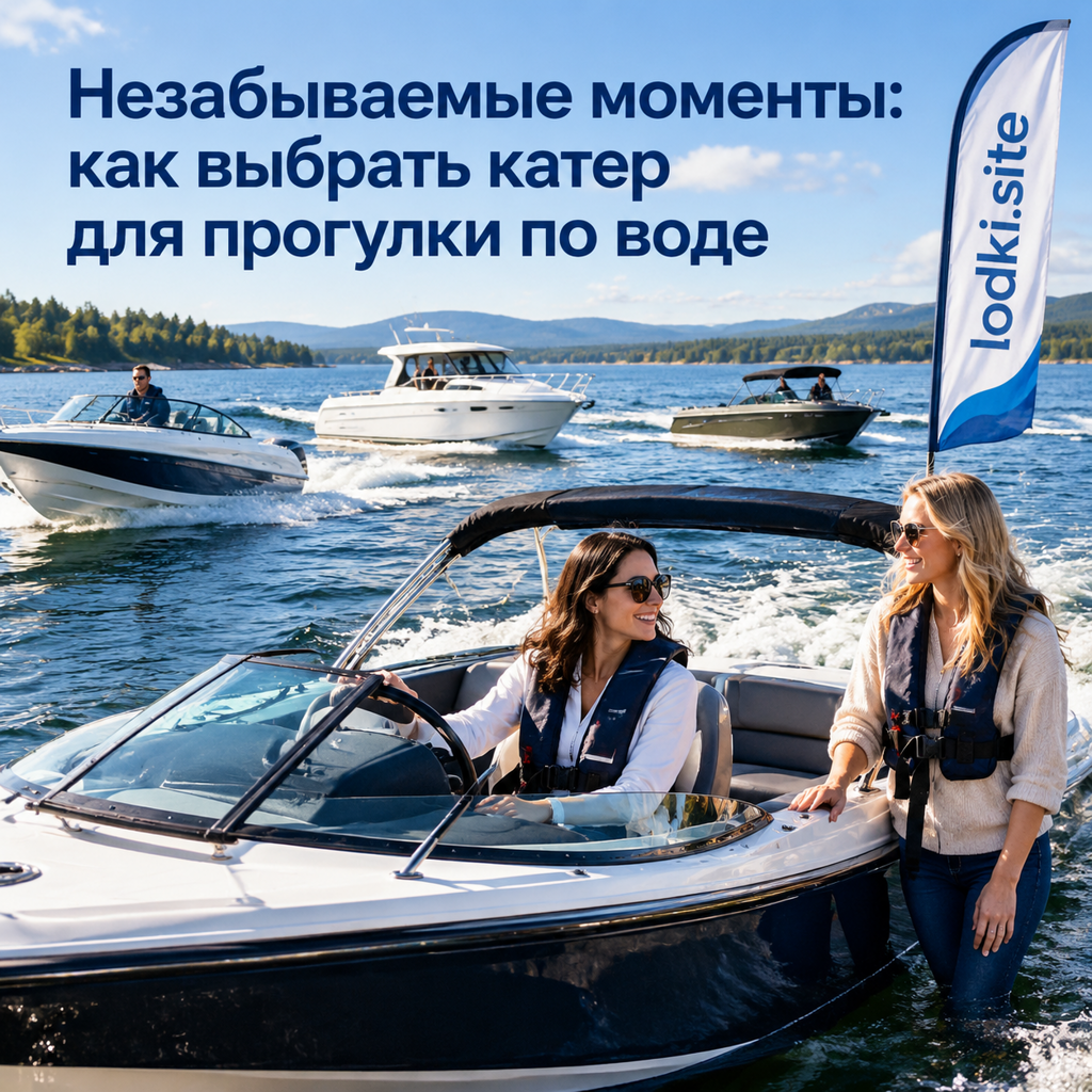 Незабываемые моменты: как выбрать катер для прогулки по воде