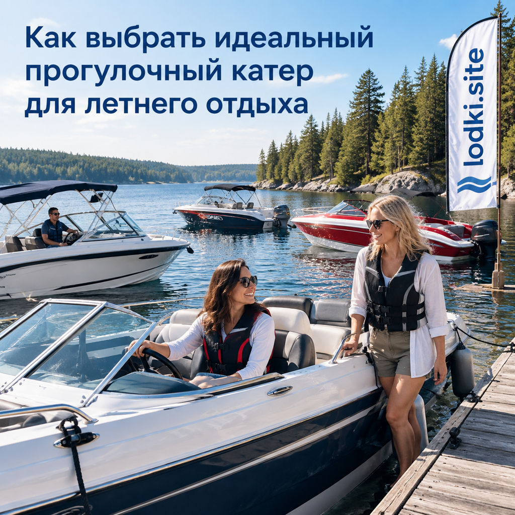 Как выбрать идеальный прогулочный катер для летнего отдыха