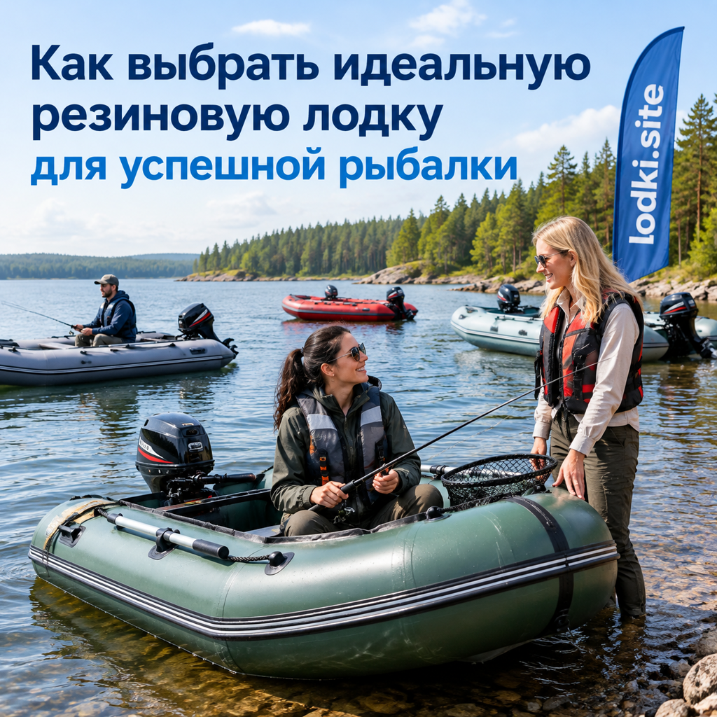 Как выбрать идеальную резиновую лодку для успешной рыбалки