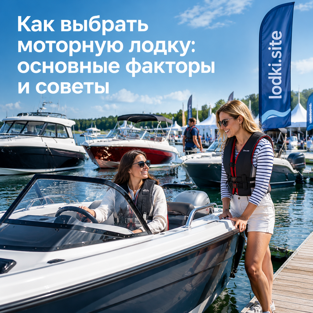 Как выбрать моторную лодку: основные факторы и советы