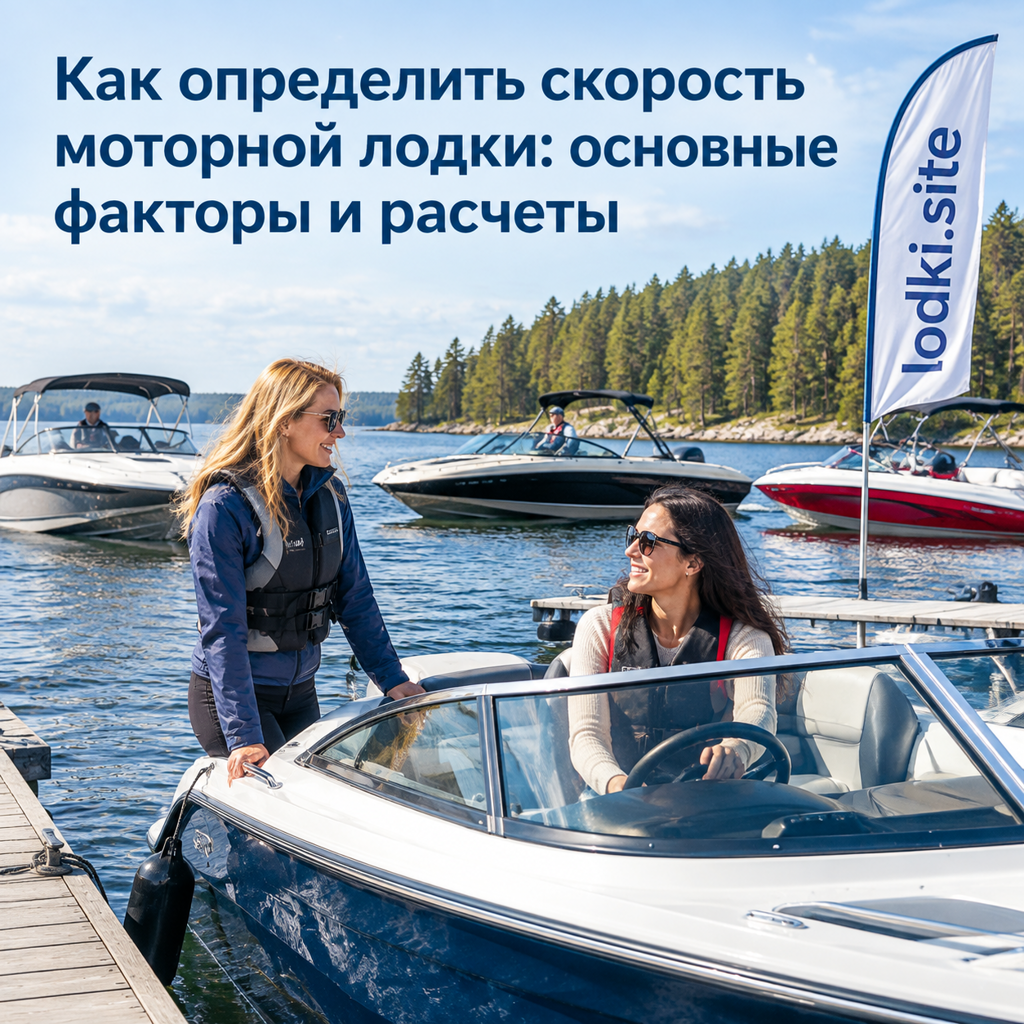 Как определить скорость моторной лодки: основные факторы и расчеты