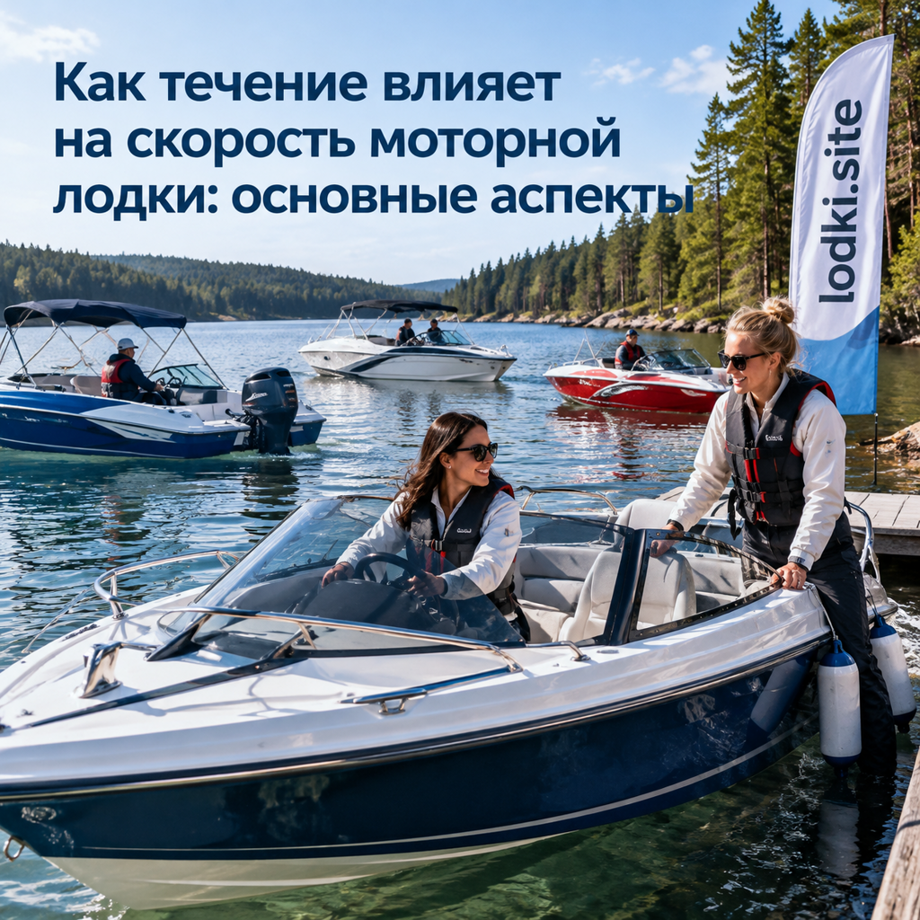 Как течение влияет на скорость моторной лодки: основные аспекты