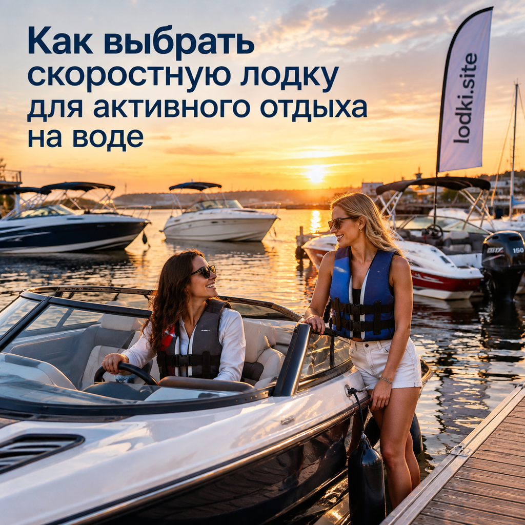 Как выбрать скоростную лодку для активного отдыха на воде