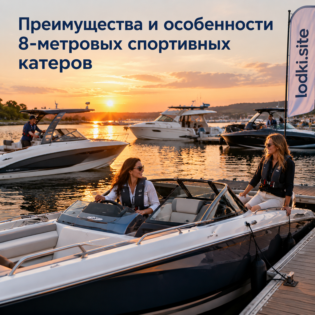 Преимущества и особенности 8-метровых спортивных катеров