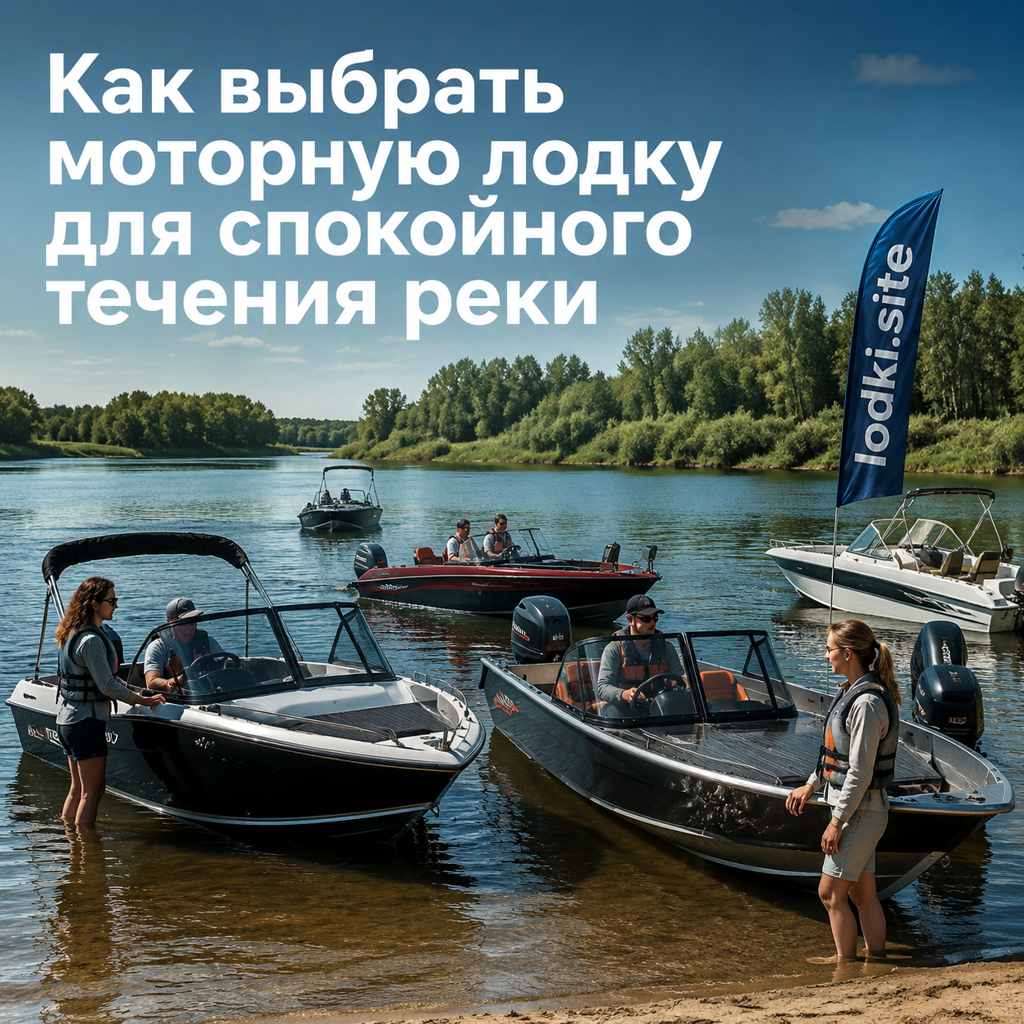 Как выбрать моторную лодку для спокойного течения реки