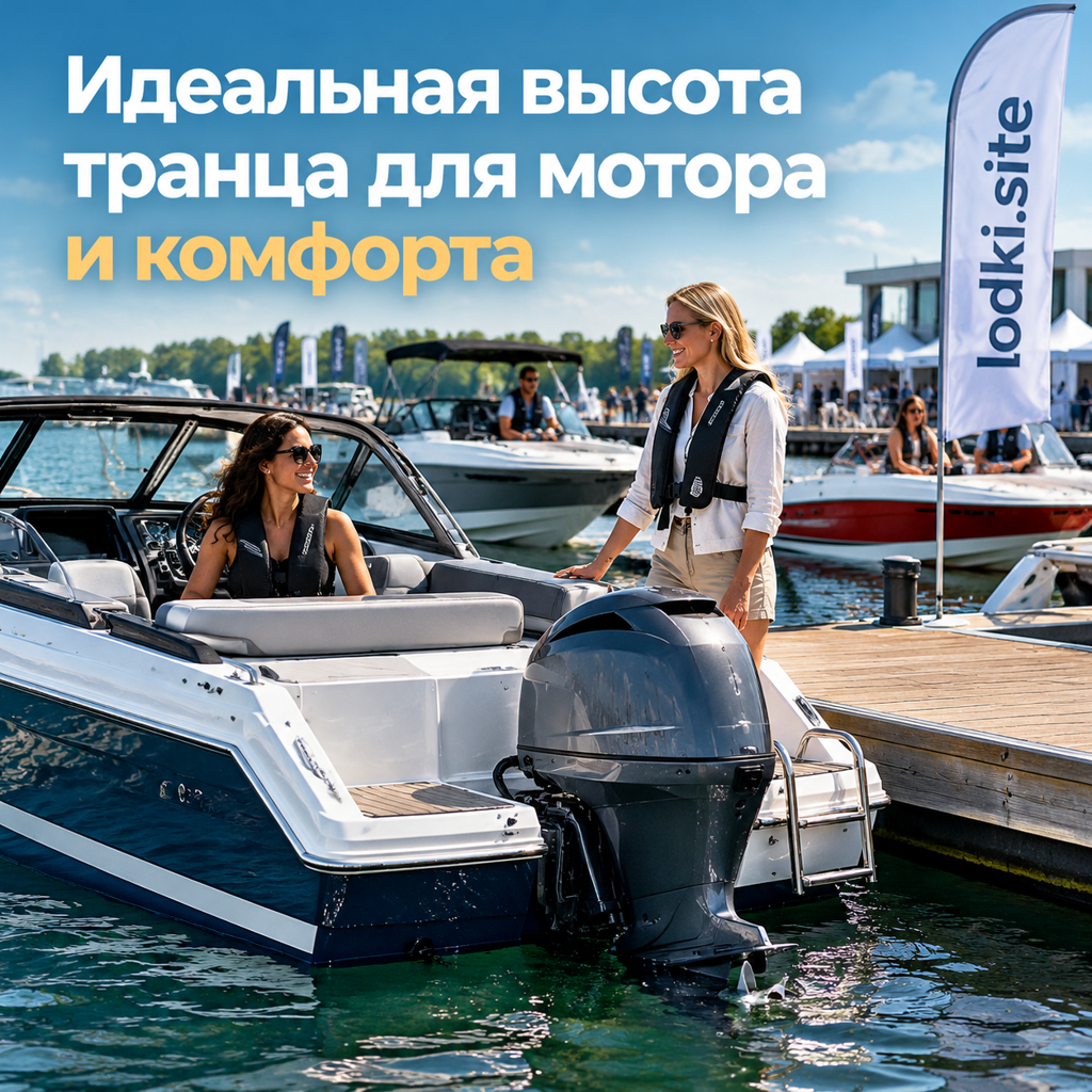 Идеальная высота транца для мотора и комфорта