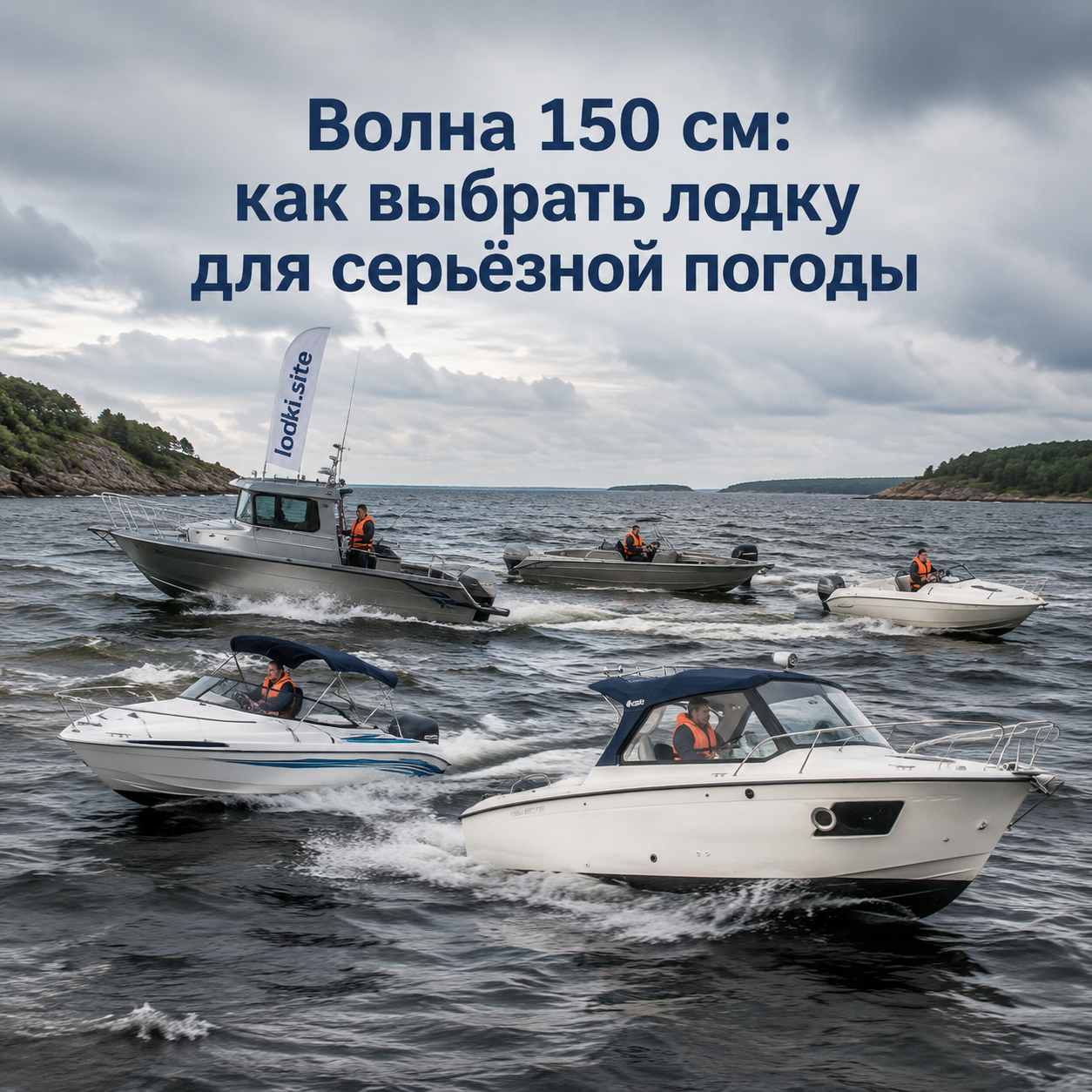 Волна 150 см: как выбрать лодку для серьёзной погоды