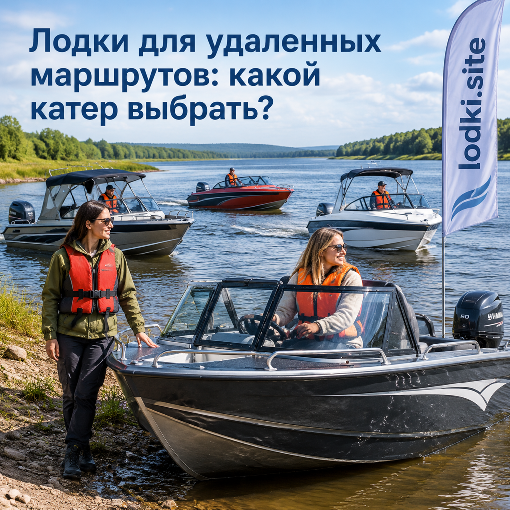 Лодки для удаленных маршрутов: какой катер выбрать?