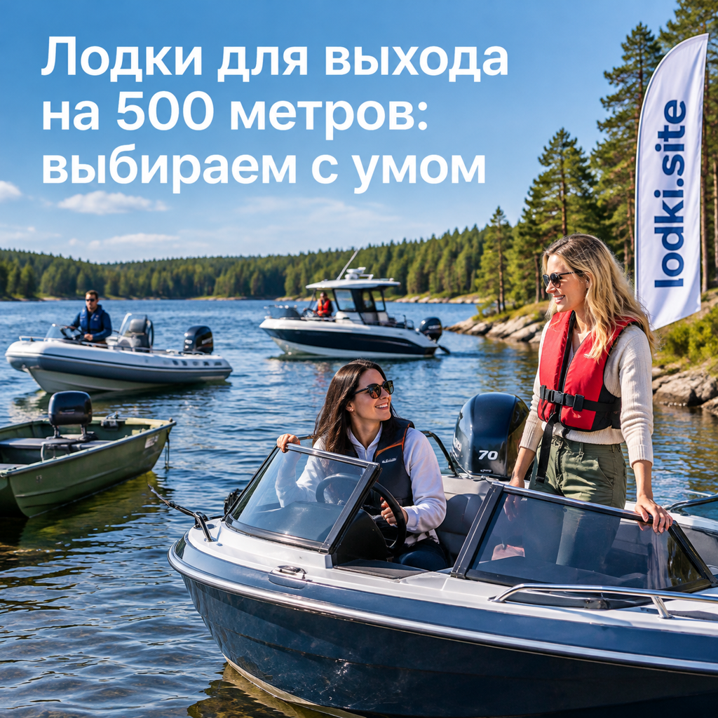 Лодки для выхода на 500 метров: выбираем с умом
