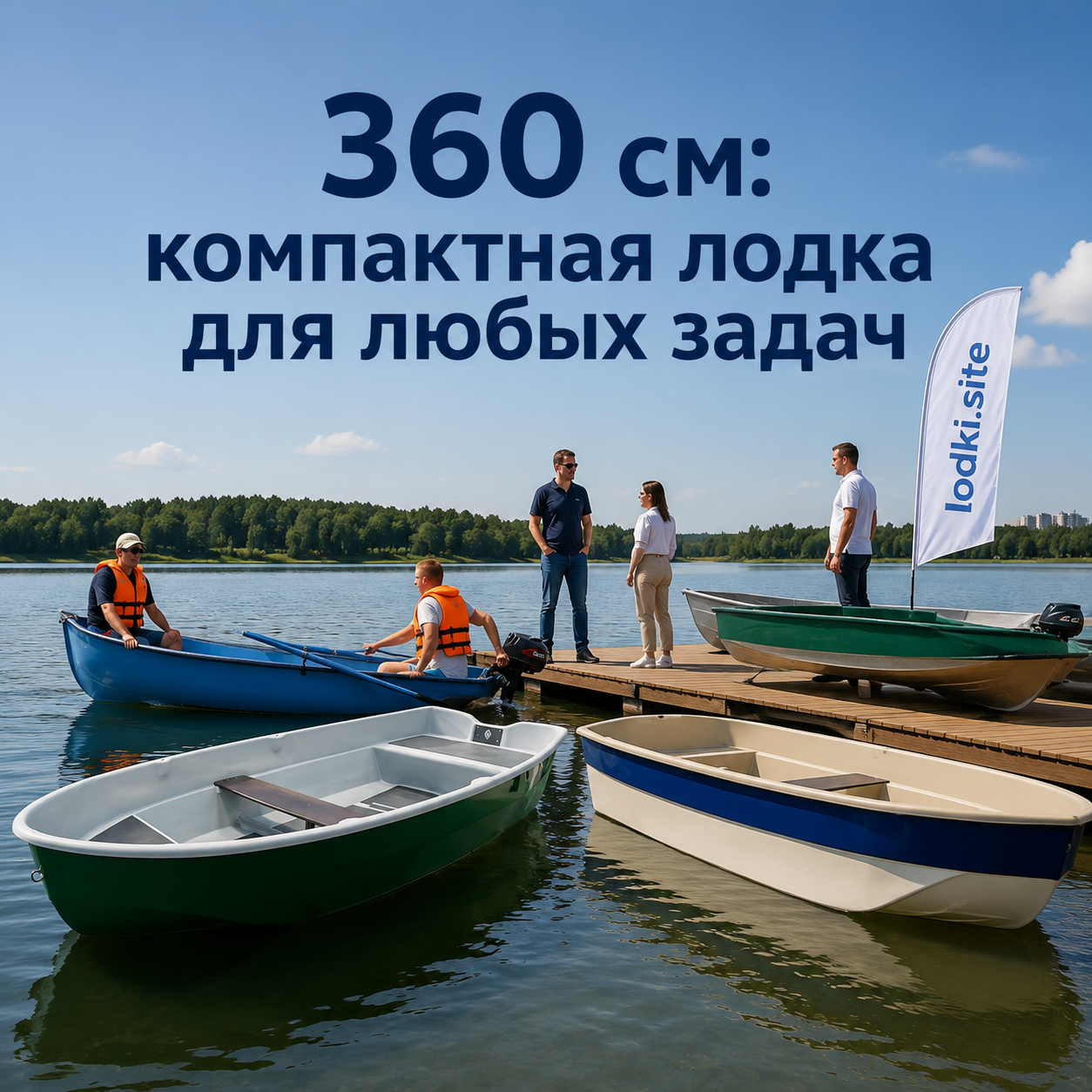 360 см: компактная лодка для любых задач