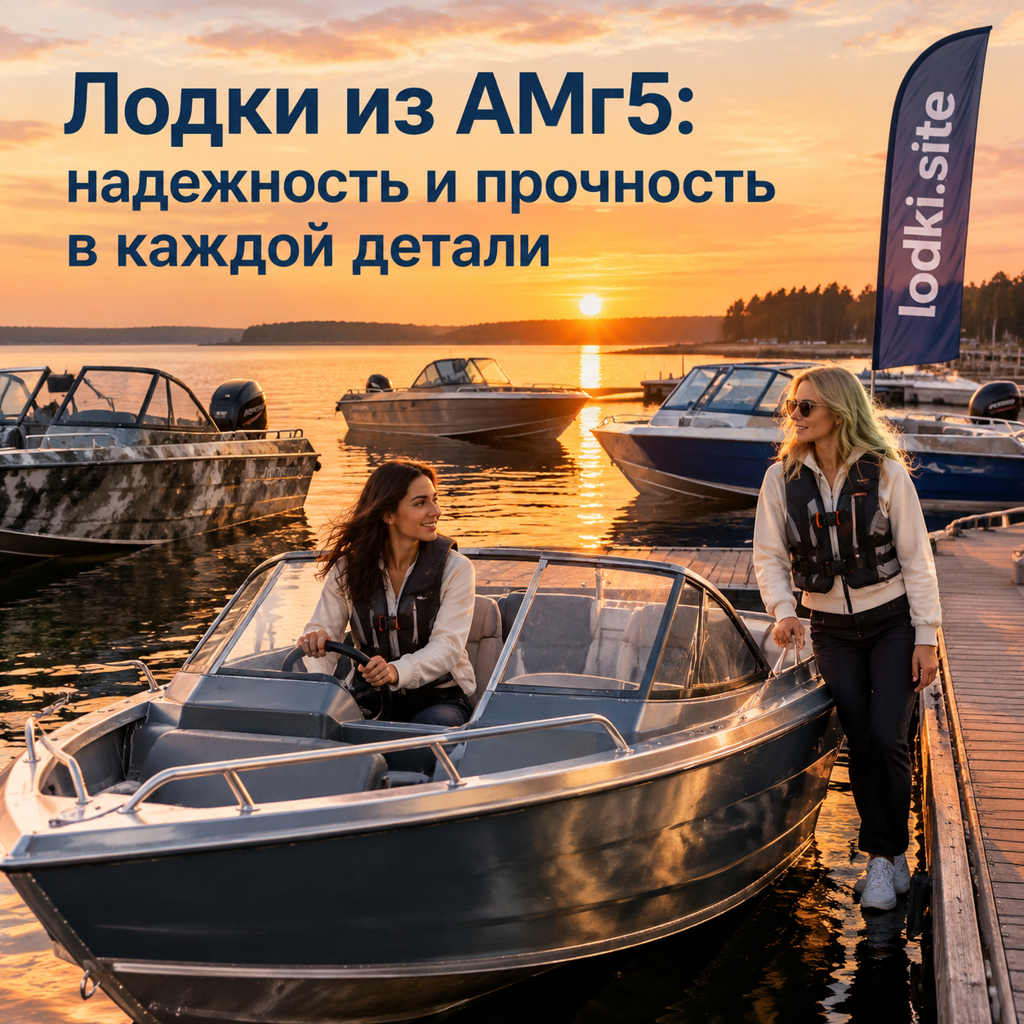 Лодки из АМг5: надежность и прочность в каждой детали