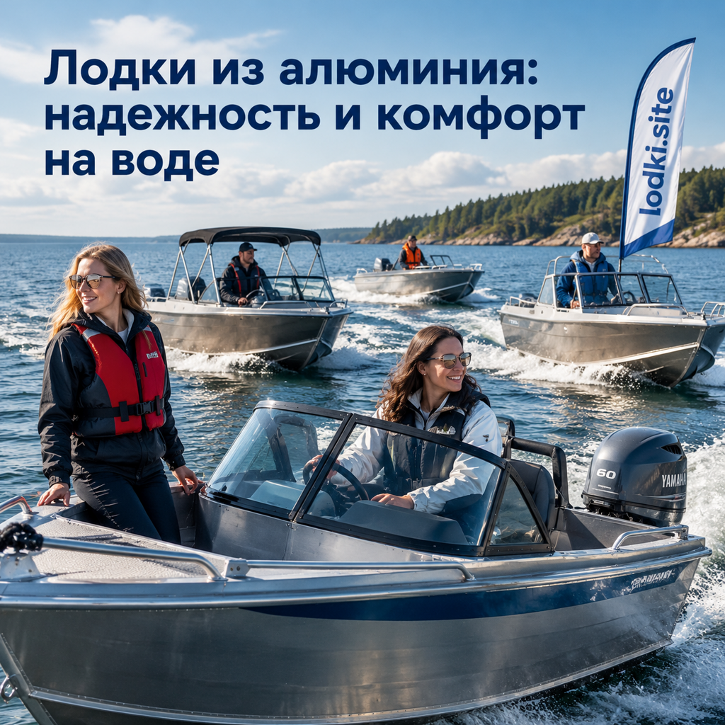 Лодки из алюминия: надежность и комфорт на воде