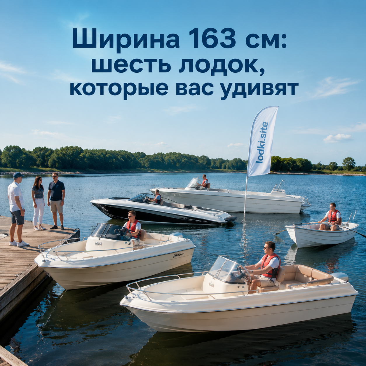 Ширина 163 см: шесть лодок, которые вас удивят