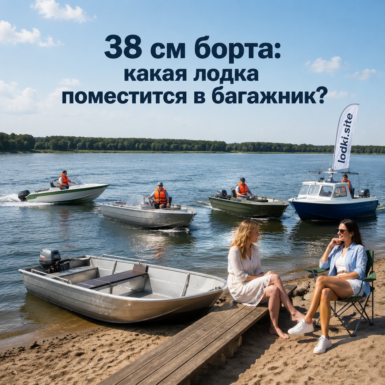 38 см борта: какая лодка поместится в багажник?