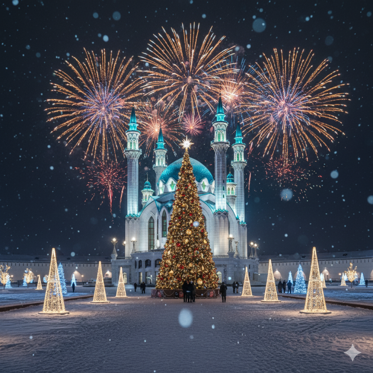 🎄Новогодняя ночь в Казани. Бонус: Свияжск, Раифский монастырь — фото 2