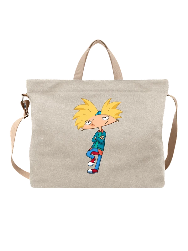 Сумка Эй Арнольд Hey Arnold — Белая, фото 1