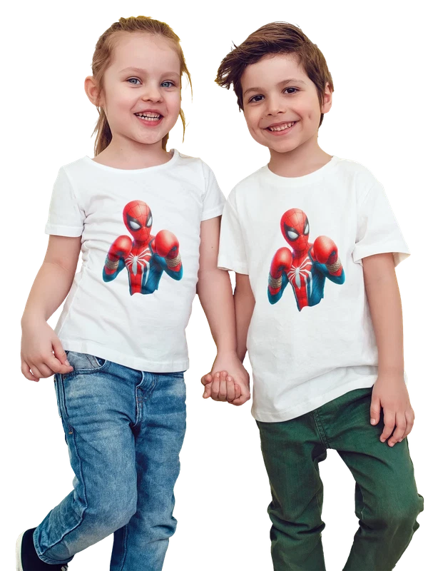Футболка Человек Паук Spider Man — Белая, фото 1