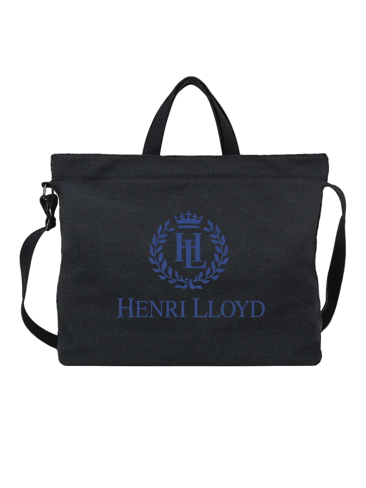 Сумка Henri Lloyd чёрная с принтом — одноцветный принт — Чёрная, фото 1