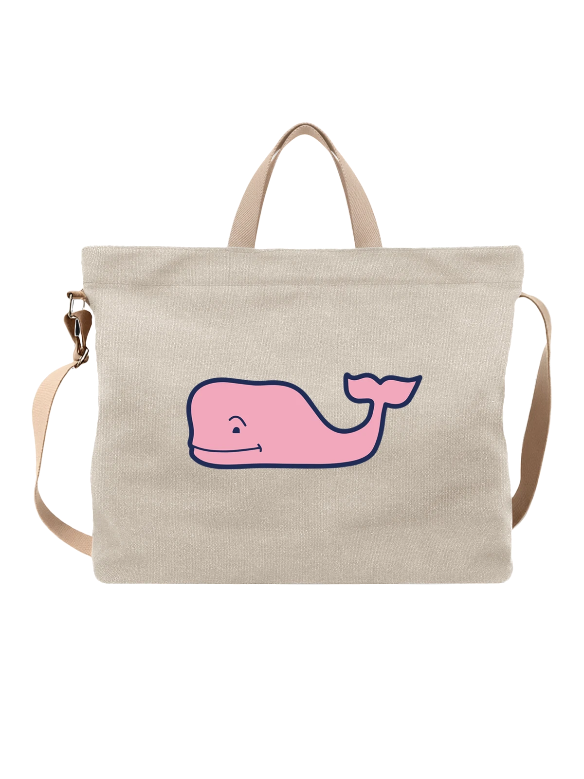 Сумка Vineyard Vines белая с принтом — остров Мартас-Винъярд — Белая, фото 1