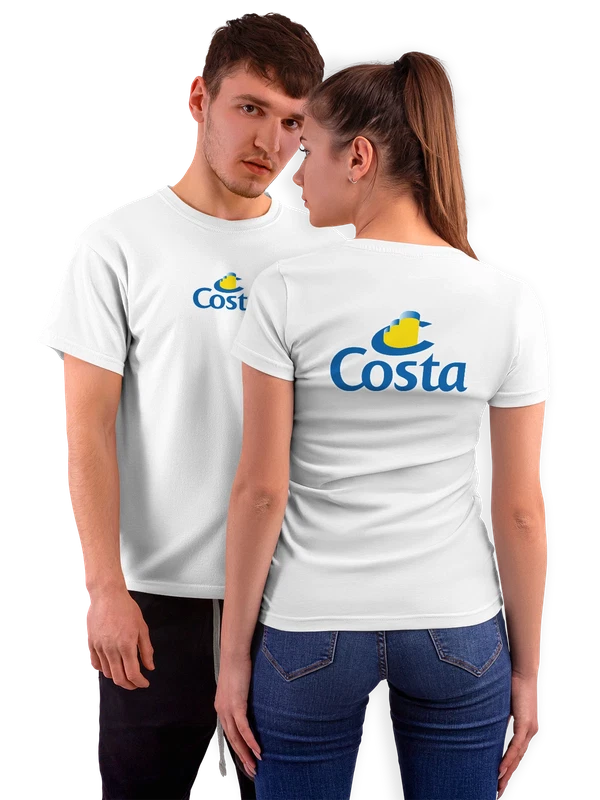 Футболка Costa — Белая, фото 1