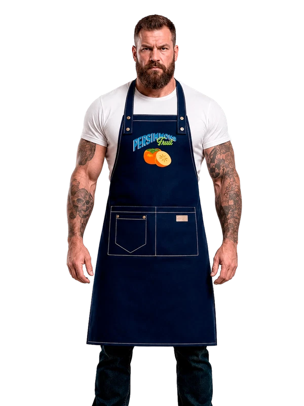 Фартук хурма persimmons fruit — Синяя, фото 1