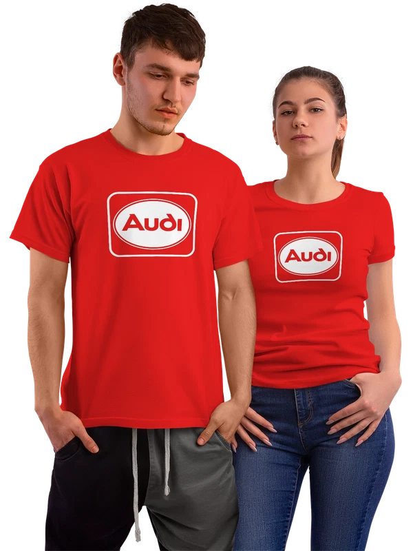 Футболка Audi — Красная, фото 1