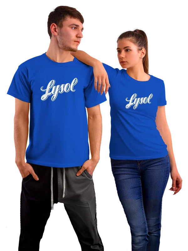 Футболка Lysol — Синяя, фото 1
