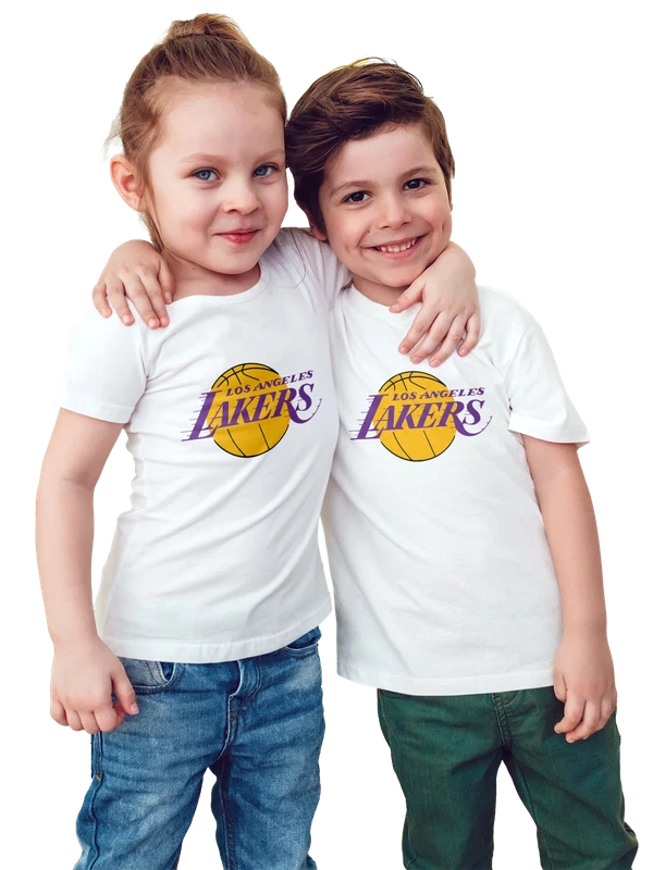 Футболка Lakers — Белая, фото 1