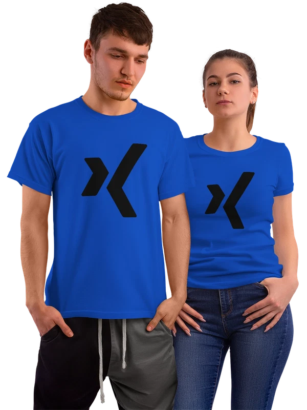 Футболка Xing — Синяя, фото 1