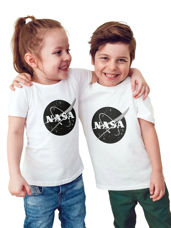 Футболка Nasa — Белая, фото 1
