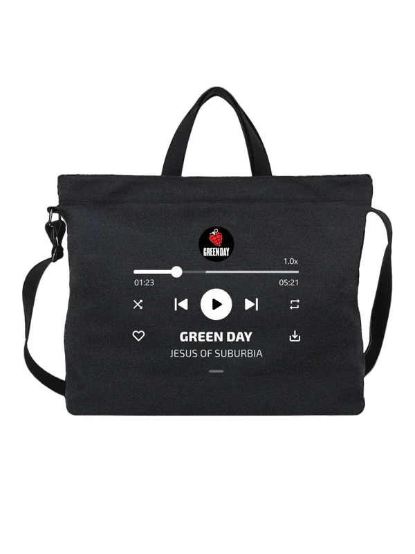 Сумка Green Day Jesus of Suburbia — Чёрная, фото 1
