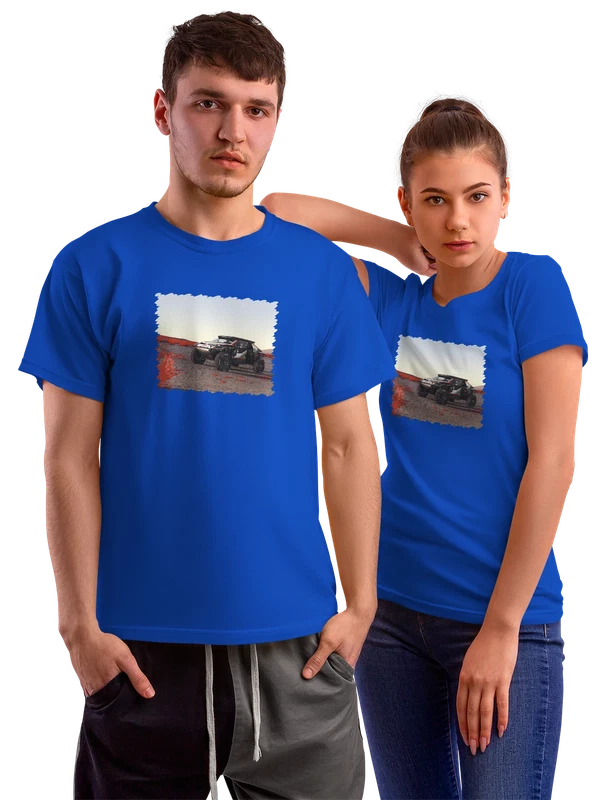 Футболка машина Концепт кары Dacia Sandrider — Синяя, фото 1