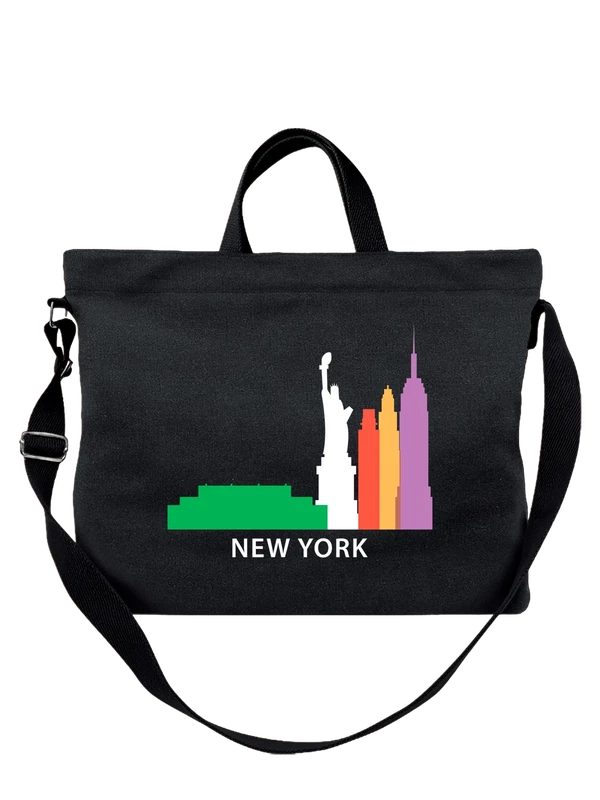 Сумка Нью Йорк New York — Чёрная, фото 1