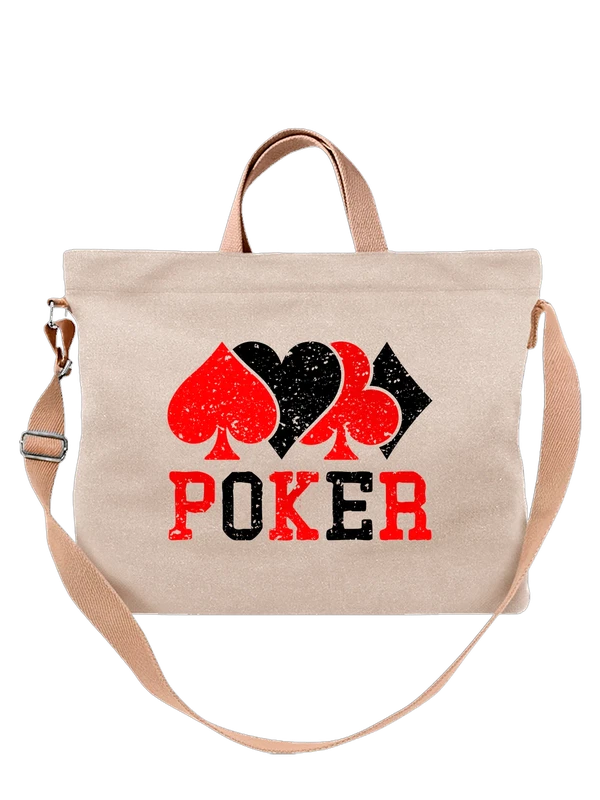 Сумка покер poker — Белая, фото 1