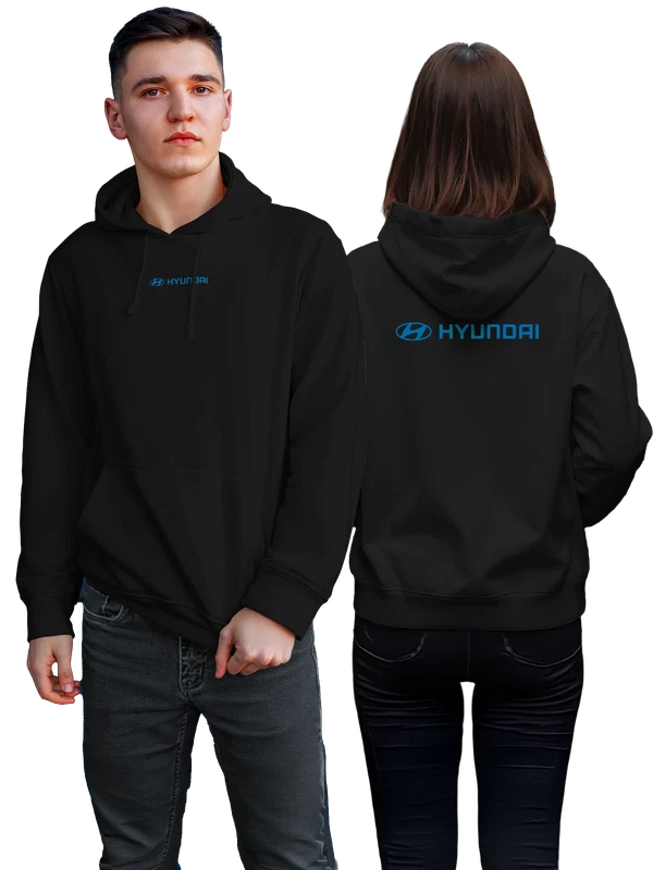 Худи Hyundai — Чёрная, фото 1